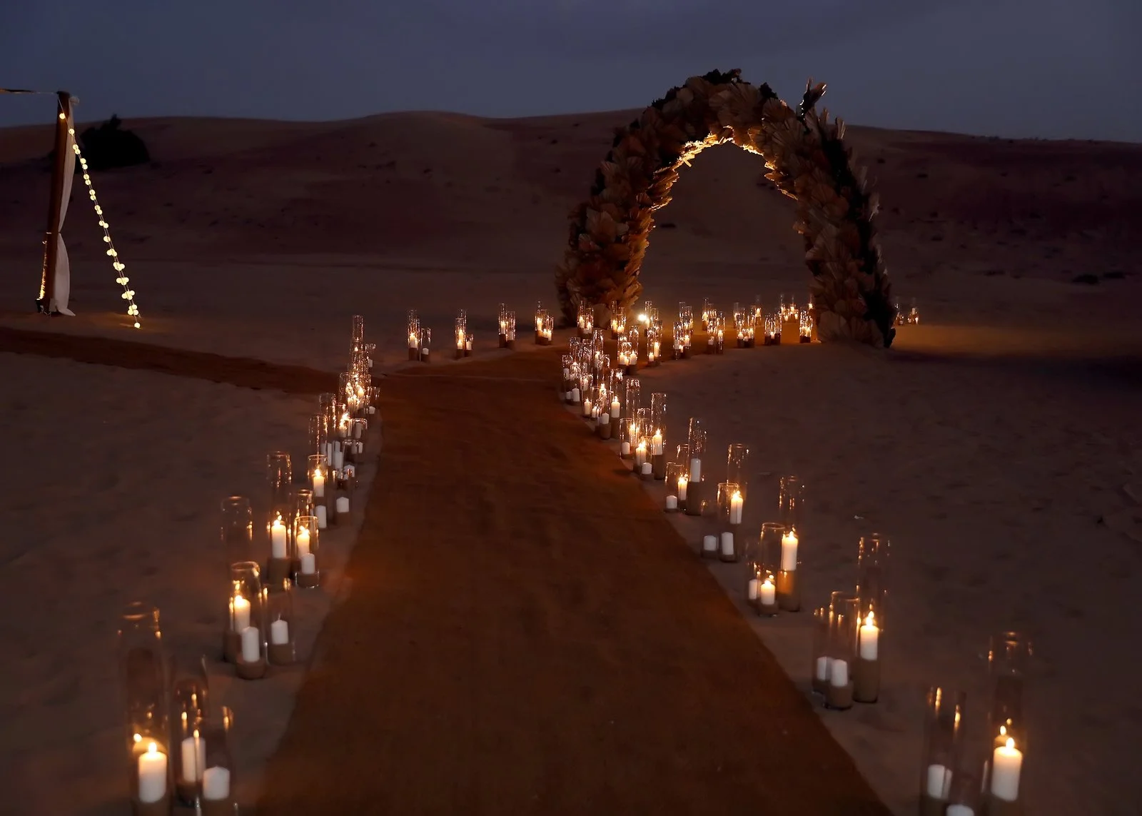 Romantic Dinner in The Desert